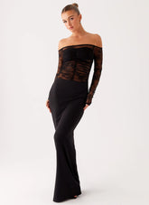 Avi Maxi Dress - Black