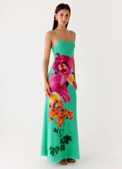 Everett Maxi Dress - Jungle Bloom