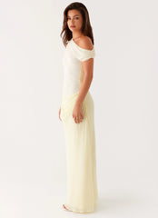 Lili Maxi Dress - Yellow