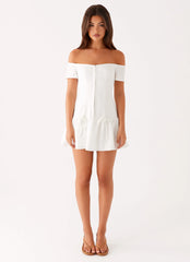 Penny Mini Dress - White