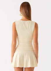 Kelda Mini Dress - Yellow