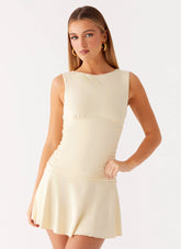 Kelda Mini Dress - Yellow