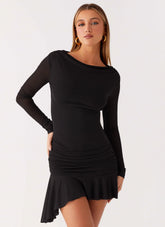 Juliana Mini Dress - Black