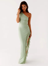 Clarence Maxi Dress - Sage