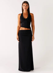 Chella Maxi Dress - Black