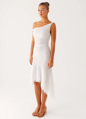 Huntah Midi Dress - Ivory