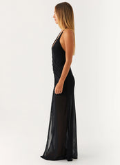 Louvre Maxi Dress - Black