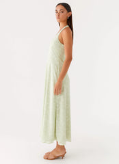 Francesca Midi Dress - Sage