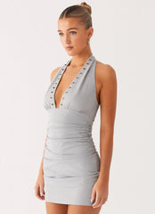 Daze Mini Dress - Grey