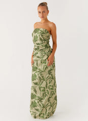 Sirrah Maxi Dress - Jade Fern