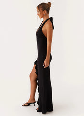 Charmed By You Maxi Dress - Black