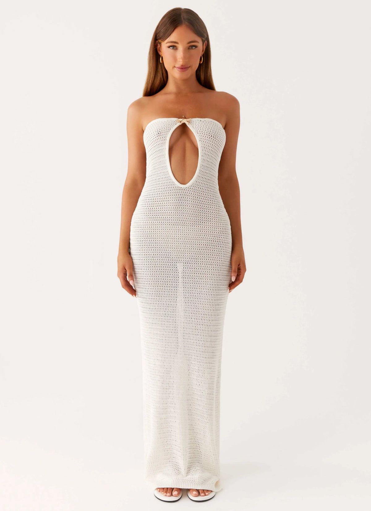 Seafoam Maxi Dress - Ivory