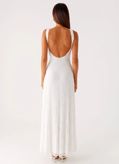 Embrace The Sun Maxi Dress - White