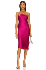 Shiran Strapless Midi Dress
