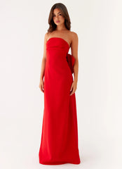 Meredith Maxi Dress - Red