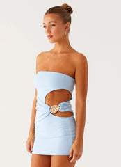 So Iconic Mini Dress - Blue