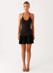 Amsterdam Mini Dress - Black