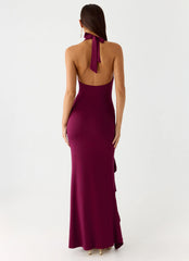 Charmed By You Maxi Dress - Plum