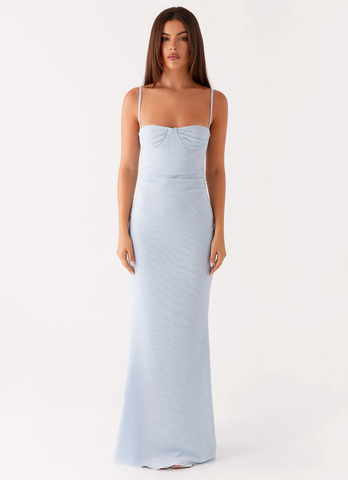 Anna Sophia Maxi Dress - Blue