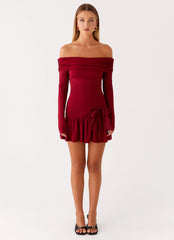 Grazia Mini Dress - Red