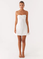 Lucille Mini Dress - White