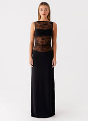 Wesley Maxi Dress - Black
