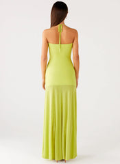Claria Maxi Dress - Lime