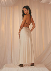 Mabel Maxi Dress - Cream