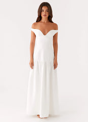 Basel Maxi Dress - White