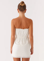 Alina Mini Dress - Ivory