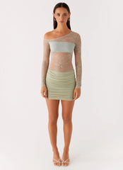 Zenni Mini Dress - Sage