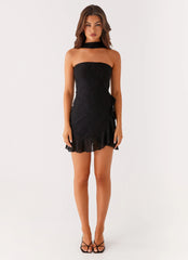Bad Habits Mini Dress - Black