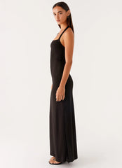 Selene Maxi Dress - Black