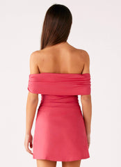 Kierra Mini Dress - Coral