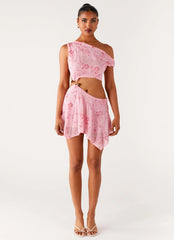 Aletta Sequin Mini Dress - Pink