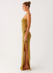 Zarnella Maxi Dress - Lime