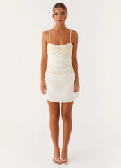 Last Summer Mini Dress - Ivory
