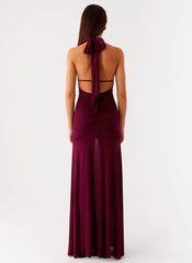 Deltina Maxi Dress - Boysenberry