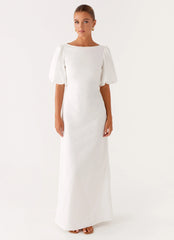 Judy Maxi Dress - White