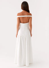 Basel Maxi Dress - White