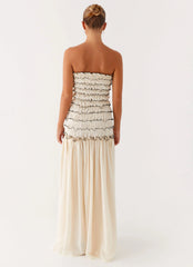Zariah Maxi Dress - Ivory