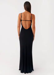 Serene Escape Maxi Dress - Black