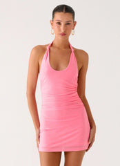 Fluent Mini Dress - Pink