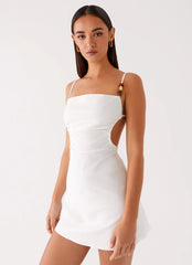 Marlon Mini Dress - White