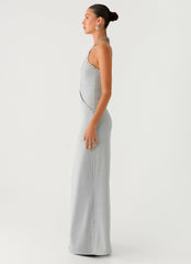 Off The Bass Maxi Dress - Grey