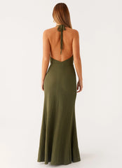 Thora Maxi Dress - Olive