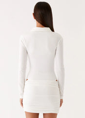 Indah Mini Dress - White
