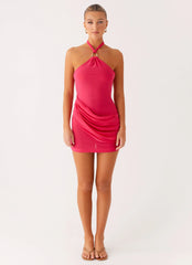 Henrietta Mini Dress - Pink