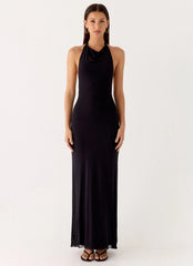 Starlight Nights Maxi Dress - Black