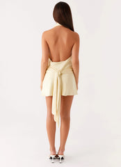 Kenzie Mini Dress - Yellow